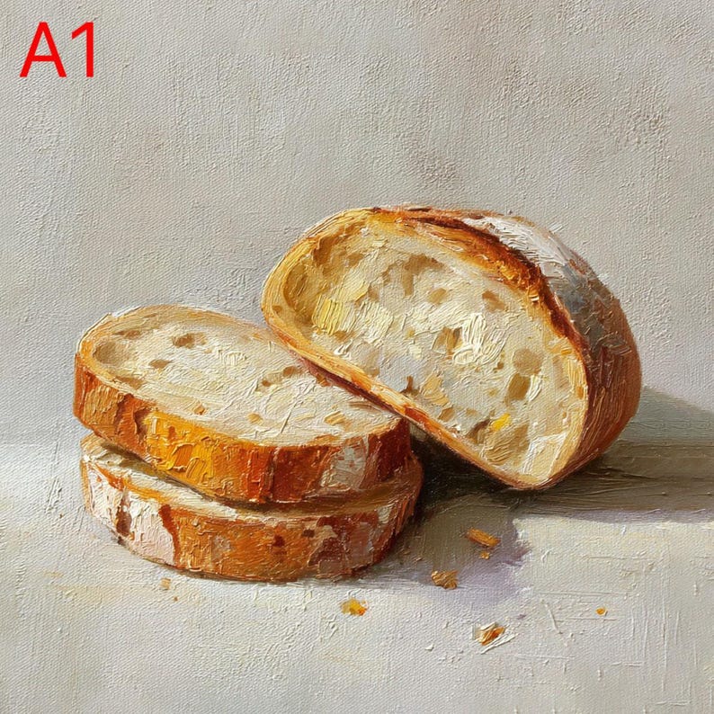 Painting of Butter Original Framed oil Artwork